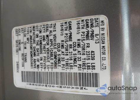 2013 Nissan Rogue S from USA, damaged, VIN JN8AS5MT9DW550661